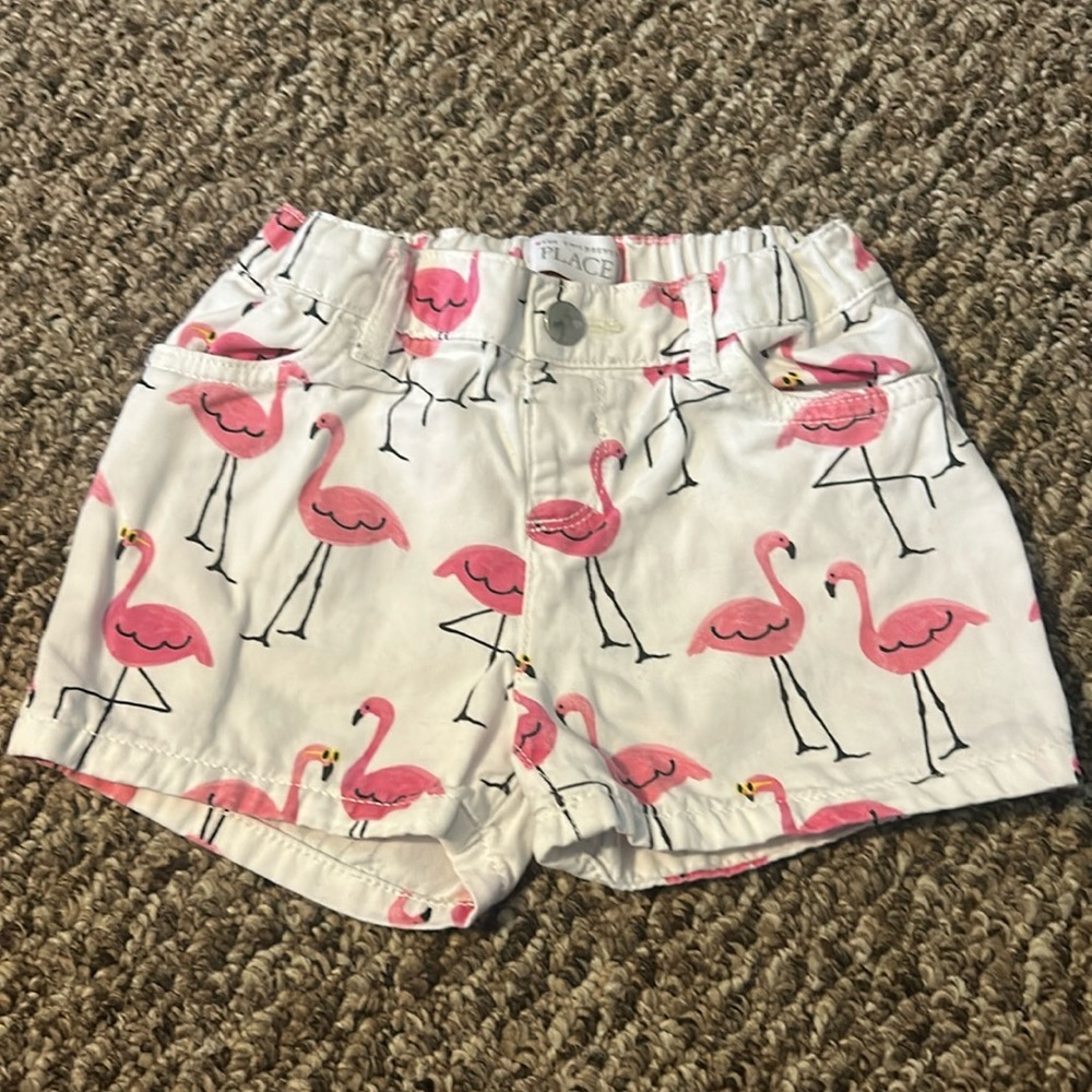 The children’s place Flamingo printed shorts